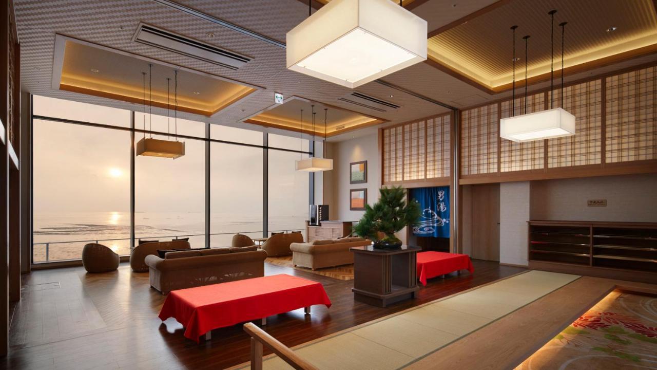 Ryugujo Spa Hotel Mikazuki Fujimitei Kiszarazu Kültér fotó