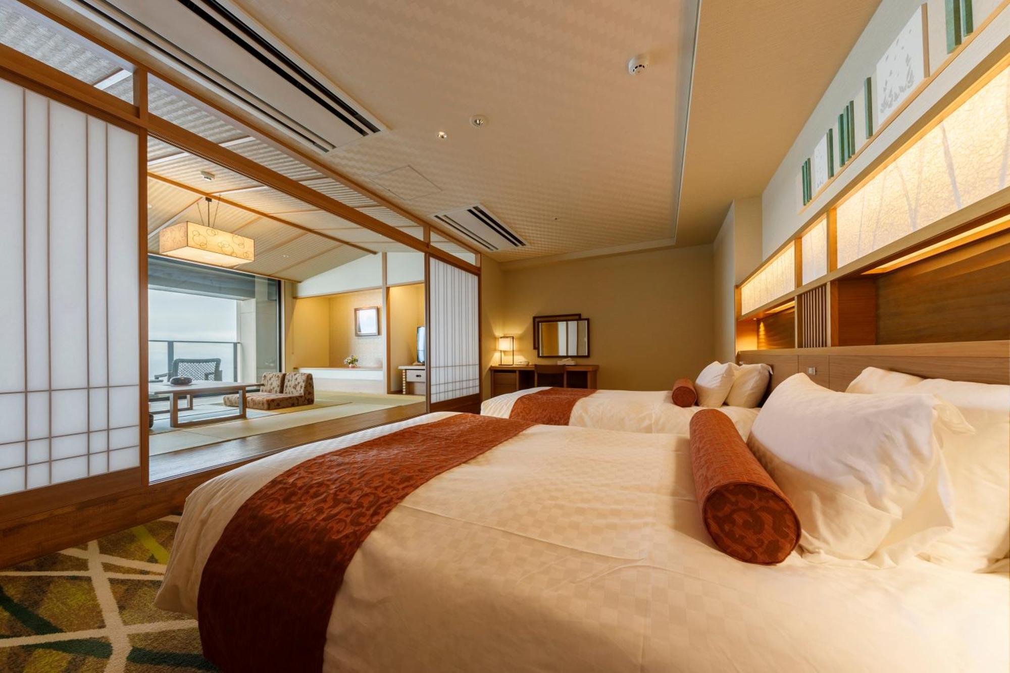 Ryugujo Spa Hotel Mikazuki Fujimitei Kiszarazu Kültér fotó