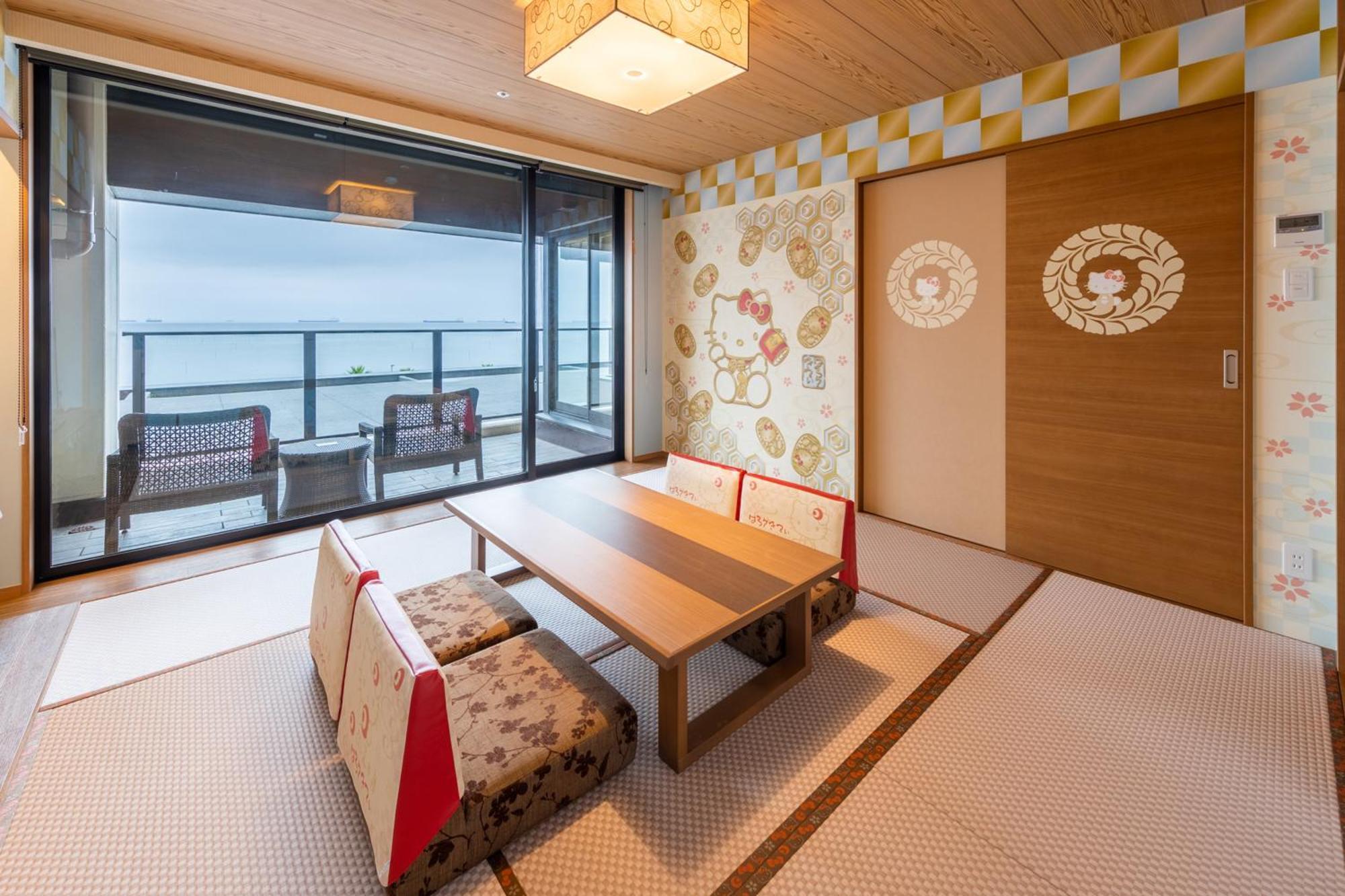 Ryugujo Spa Hotel Mikazuki Fujimitei Kiszarazu Kültér fotó